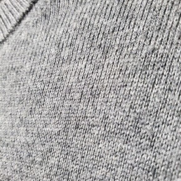 Banana Republic Mens Premium Luxe Yarn Cashmere Blend Sweater Size L Gray - Picture 3 of 10